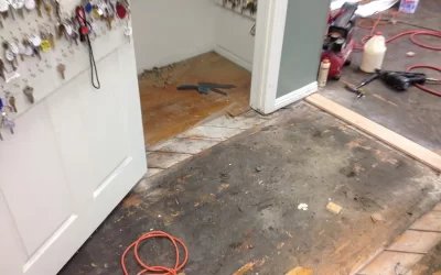 Hardwood Floor Water Damage Repair in NJ